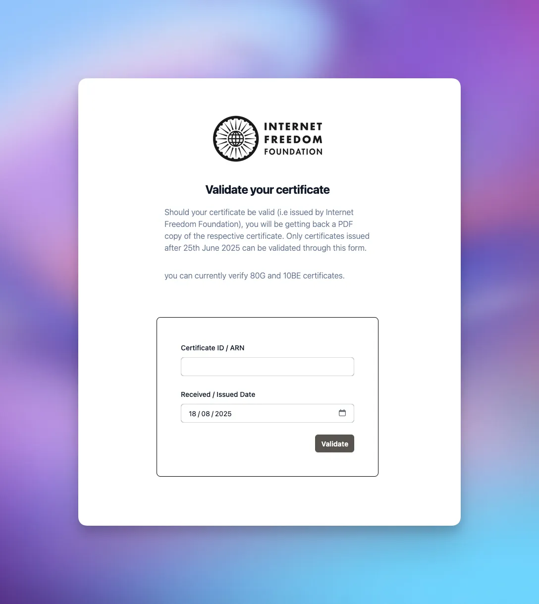 Screenshot of Checkpost