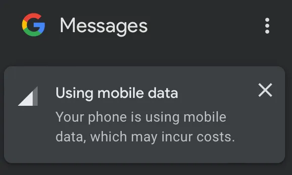 Google Messages Web Client